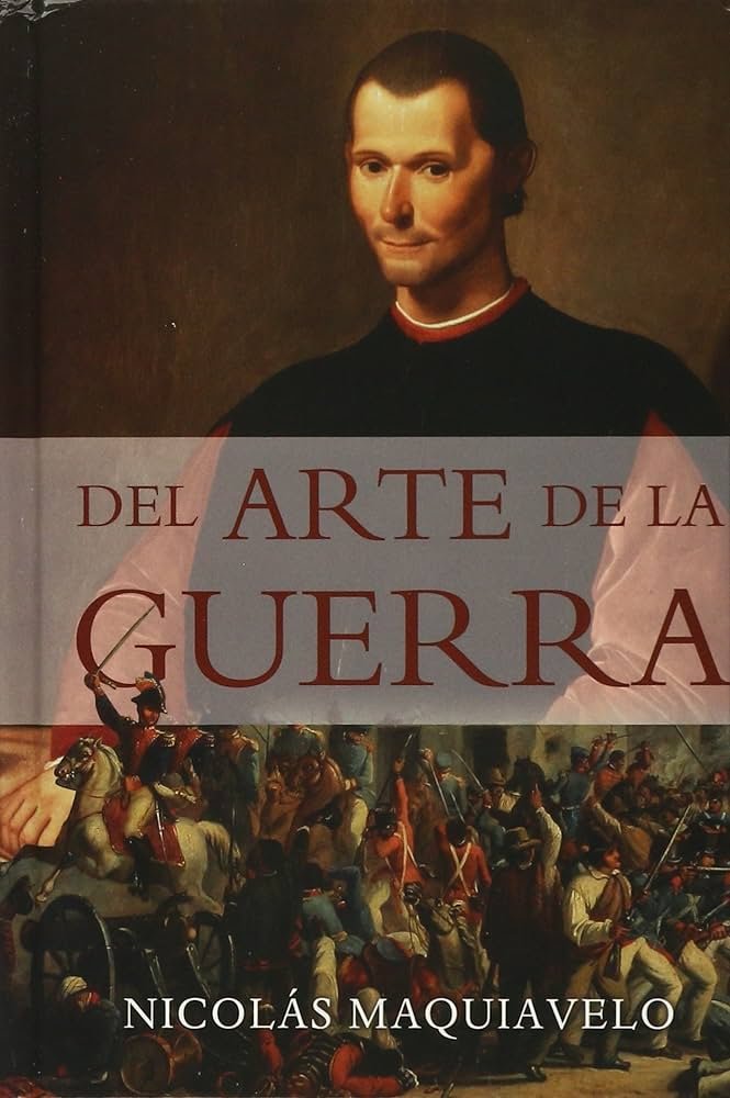 Portada de El arte de la guerra de Maquiavelo