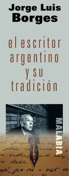 Portada de ensayo de Borges