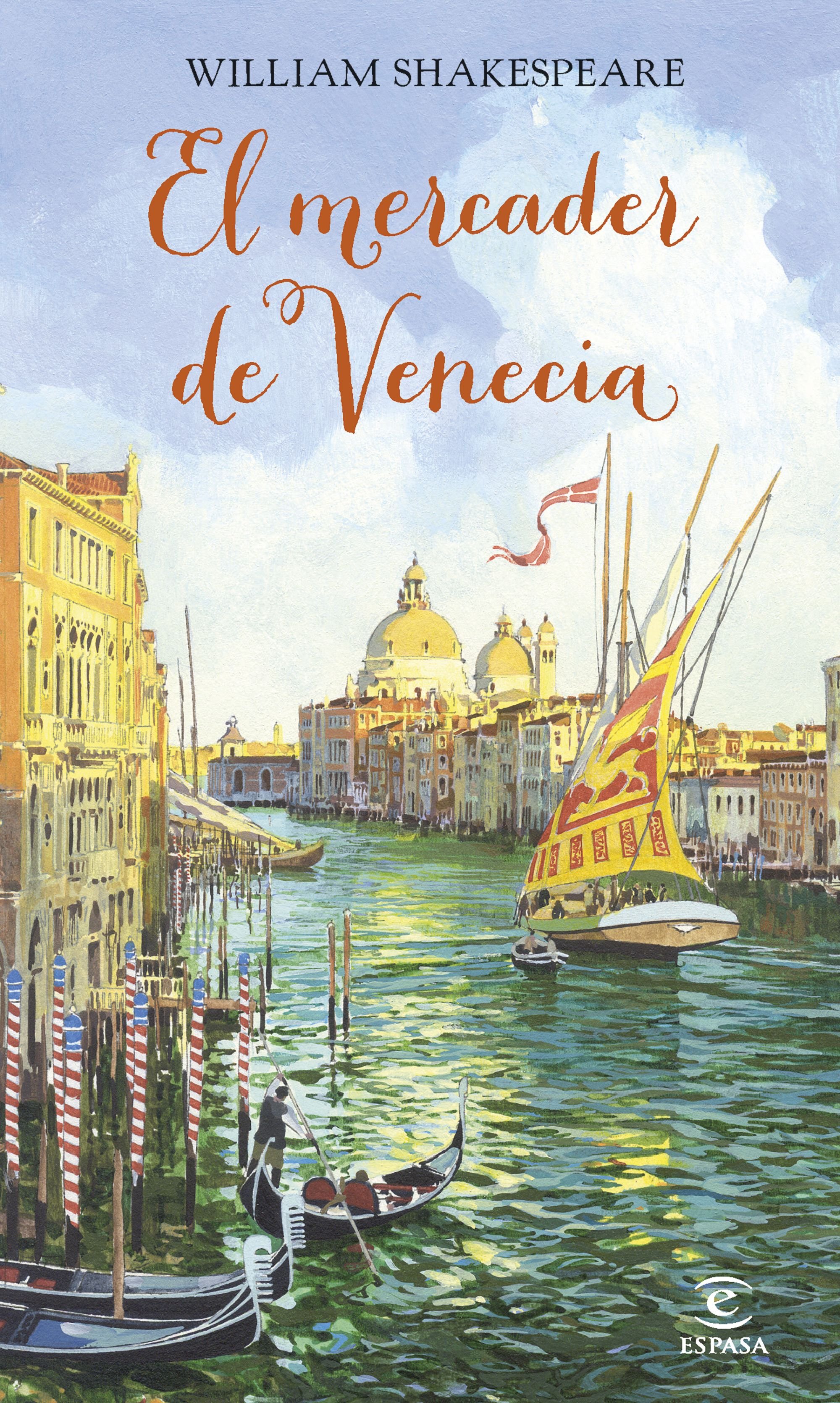 Portada de El mercader de Venecia