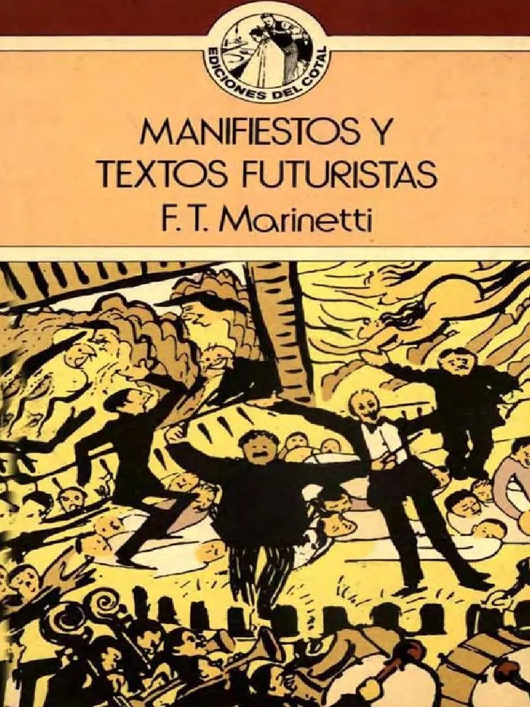 Portada del Manifiesto Futurista en Le Figaro