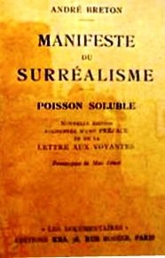 Portada del Manifiesto Surrealista