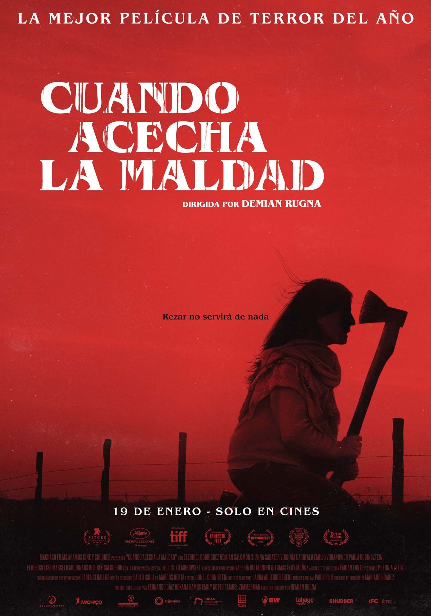 Póster de Cuando acecha la maldad