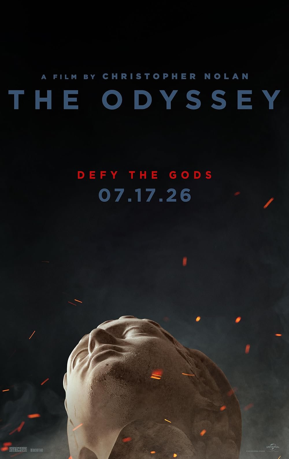 Póster conceptual de The Odyssey