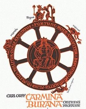 Manuscrito medieval de Carmina Burana