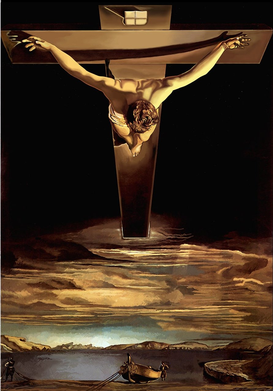 Cristo de San Juan de la Cruz de Salvador Dalí