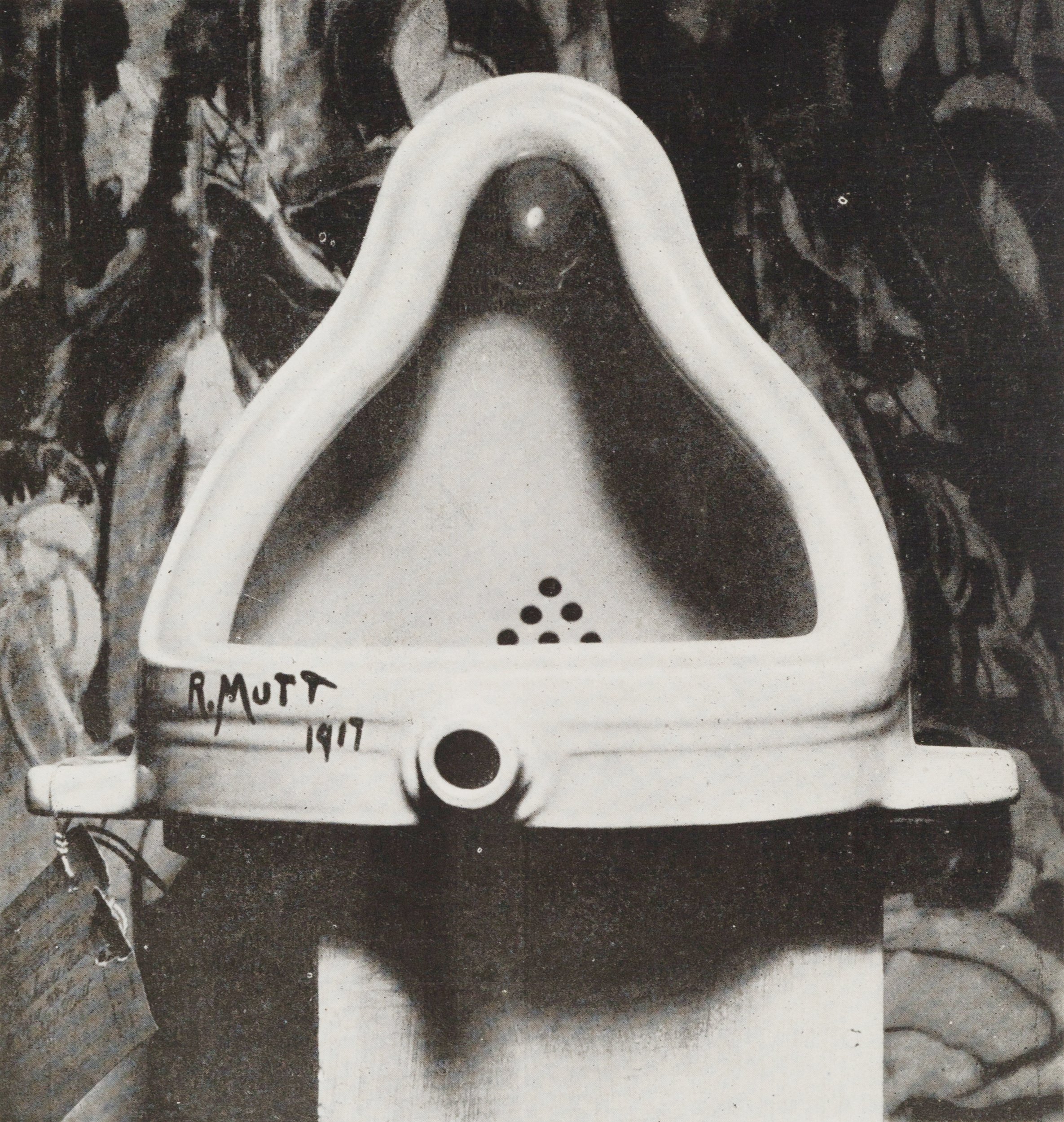 Fotografía de La Fuente de Marcel Duchamp