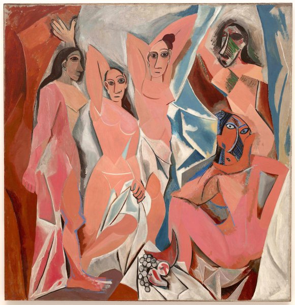 Las señoritas de Avignon de Pablo Picasso
