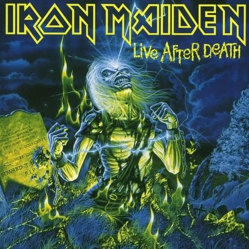 Portada del álbum Live After Death de Iron Maiden