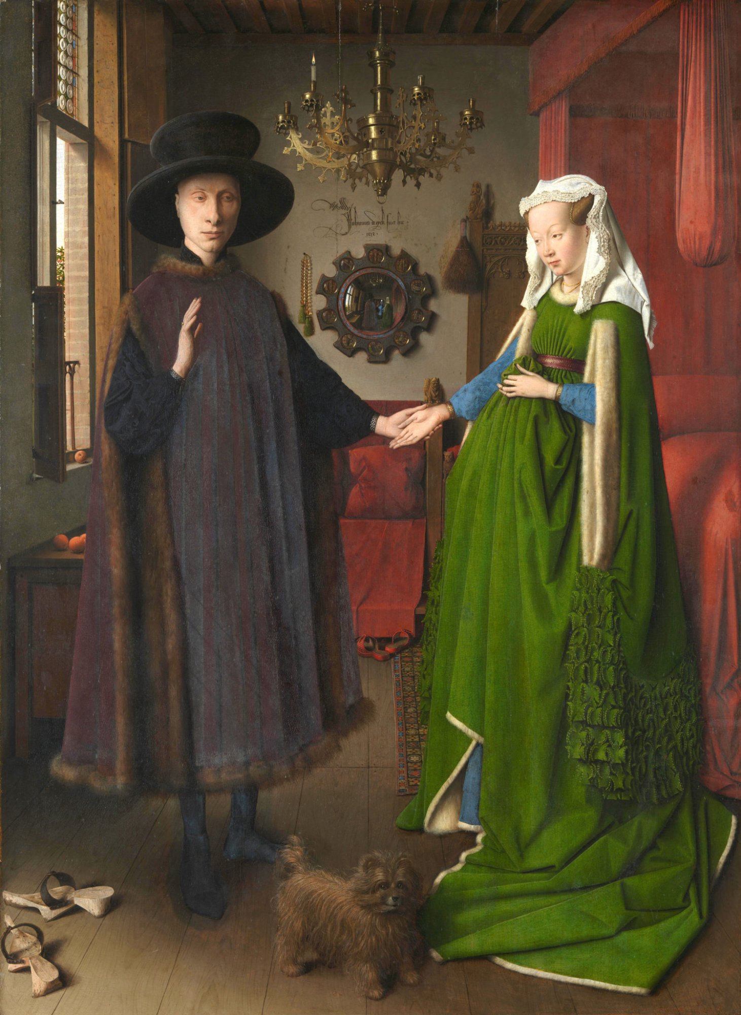 Matrimonio Arnolfini de Jan van Eyck