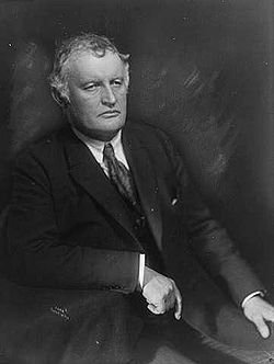 Fotografía de Edvard Munch en 1933