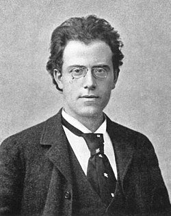 Fotografía de Gustav Mahler joven