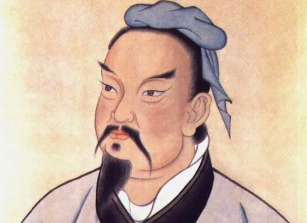 Ilustración tradicional de Sun Tzu