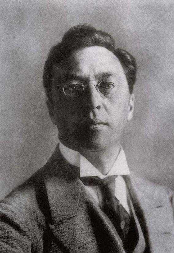 Fotografía de Vassili Kandinski en 1913